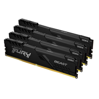 FURY Beast - DDR4 - Sett - 32 GB - KF432C16BBK4/32
