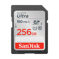SanDisk Ultra 256GB SDXC Card - SDSDUNC-256G-GN6IN