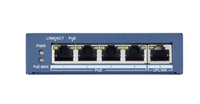 Hikvision DS-3E0505P-E - commutateur - 4 ports