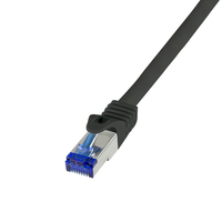 LogiLink C6A023S Cat6a SFTP Patch-kabel 0,5 m RJ-45 - C6A023S