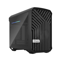 Boîtier tour Fractal Design Torrent Nano TG teinté foncé Mini ITX