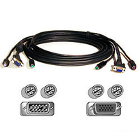 Belkin OmniView Kit de Câbles PS2 Moulé 3m