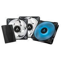 Arctic P12 Ventilateur d'ordinateur 12cm PWM PST RGB 3pcs - ACFAN00229A