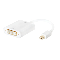 LogiLink CV0037B 0.15m Mini-DP to DVI Adapter