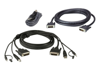 ATEN cable set for keyboard / video / mouse (KVM). - 2L-7D03UDX5