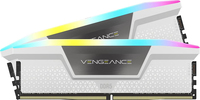 Vengeance 32GB 2x16GB DDR5 5200MHz RGB Vit - CMH32GX5M2B5200C40W