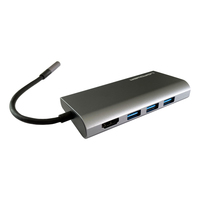 LC-HUB-C-MULTI-5 : Concentrateur USB-C, HDMI, RJ-45, SD/MicroSD