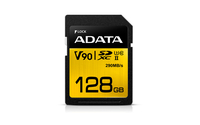 ADATA Premier ONE 128GB SDXC UHS-II V90, 290/260MB/s - ASDX128GUII3CL10-C