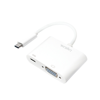 Adaptateur LogiLink USB-C vers VGA 1920x1200 0,14m