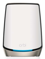 Netgear Orbi 860 AX6000 WiFi Router 10 Gig - White - Internal - Mesh router - 180 mÂ² - Tri-band (2.4 GHz / 5 GHz / 5 GHz) - Wi-Fi 6 (802.11ax) - RBR860S-100EUS