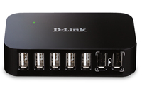 D-Link DUB-H7/E 7-Port USB 2.0 Hub 7 x A-Port - DUB-H7/E