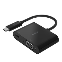 Belkin USB-C to VGA + Charging Adapter - AVC001BTBK