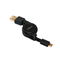 Câble LogiLink CU0090 0,75 m USB-A vers Micro-USB 2.0