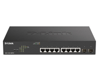 Commutateur D-Link DGS 1100-10MP - V2 - PoE intelligent (130 W)