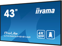 Iiyama 43 LH4360UHS-B1AG Digital Signage Display - LH4360UHS-B1AG