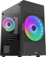 Mini-tour AeroCool Atomic Lite, micro-ATX, panneau vitré