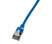 Câble Ethernet LogiLink Slim U/FTP Cat6a RJ45 1m