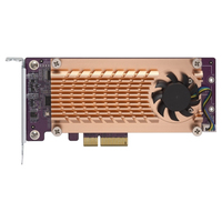 QM2-2S-220A Contrôleur de stockage - SATA - Profil bas - PCIe 2.0 x2