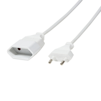 LogiLink Câble d'alimentation CEE7/16 Répartiteur en Y 1 m