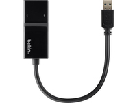Belkin USB 3.0 / Gigabit Ethernet Adapter Svart - B2B048