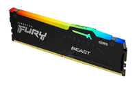 8GB KINGSTON FURY Beast RGB DDR5-5200 CL40 RAM gaming memory - KF552C40BBA-8