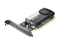 NVIDIA T1000 Grafikkort T1000 - 4 GB GDDR6 - PCIe 3.0 x16 - 4 x DisplayPort - för ThinkStation P350 30E3, 30E4, P520 30BQ, P620 30E0, 30E1 (4X61E26088) - 4X61E26088