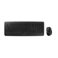 Cherry DW 5100 - Full-size (100%) - RF Wireless - Black - Mouse included - JD-0520CS-2