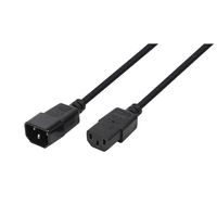 LogiLink CP091 Câble d'alimentation C14 vers C13 1,8 m 250 V