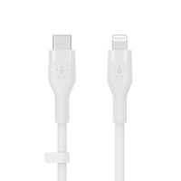 Belkin BOOST CHARGE USB-C to LTG Silicon 2M White - Digital - CAA009BT2MWH