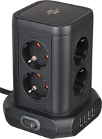 Brennenstuhl Tour de prise de courant 8 prises 4 USB 2m