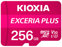 Kioxia Exceria Plus - 256 GB - MicroSDXC - Class 10 - UHS-I - 100 MB/s - 85 MB/s