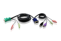ATEN 2L5303UU - Câble clavier/souris/vidéo/audio