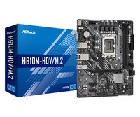 ASRock H610M-HDV/M.2 Micro ATX LGA1700 Moderkort - 90-MXBH60-A0UAYZ