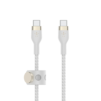 Belkin BOOST CHARGE USB-C to 2.0 Braided Silicon - CAB011BT2MWH