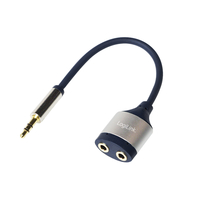 Adaptateur LogiLink CA1100 0,18 m 3,5 mm vers 2x3,5 mm