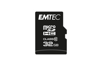 EMTEC ECMSDM32GHC10CG - 32 Go - MicroSD - Classe 10 - 20 Mo/s - 12 Mo/s