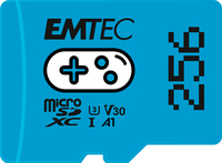 EMTEC ECMSDM256GXCU3G - 256 Go - MicroSDXC - UHS-I - 100 Mo/s - Classe 3 (U3) - V30