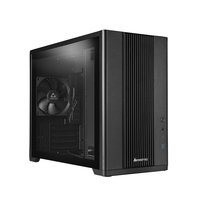 Chieftec BX-10B-OP - Tour - PC - Noir - micro ATX - Mini-ITX - Acier au carbone - 16,5 cm