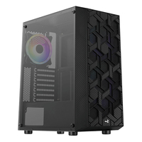 Tour midi AeroCool Hive v1, micro-ATX, 3 ventilateurs ARGB