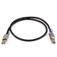 Câble SAS externe QNAP - 4x Mini MultiLane SAS blindé (SFF-8088)