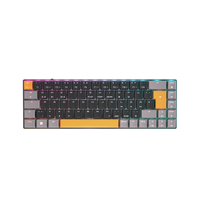 Cherry MX-LP 2.1 Compact Wireless - 65 % - RF sans fil + Bluetooth - Mécanique - QWERTZ - LED RGB - Noir