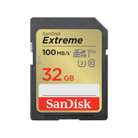 SanDisk Extreme 32GB SD-kort - SDSDXWT-032G-GNCIN