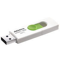 ADATA UV320 32GB USB 3.2 Gen 1, skjutbar, 7.9g, grön/vit - AUV320-32G-RWHGN
