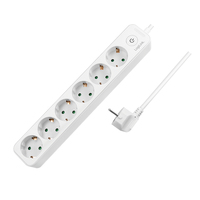 LogiLink LPS247 1,5 m 6 prises CA Type F Intérieur IP20