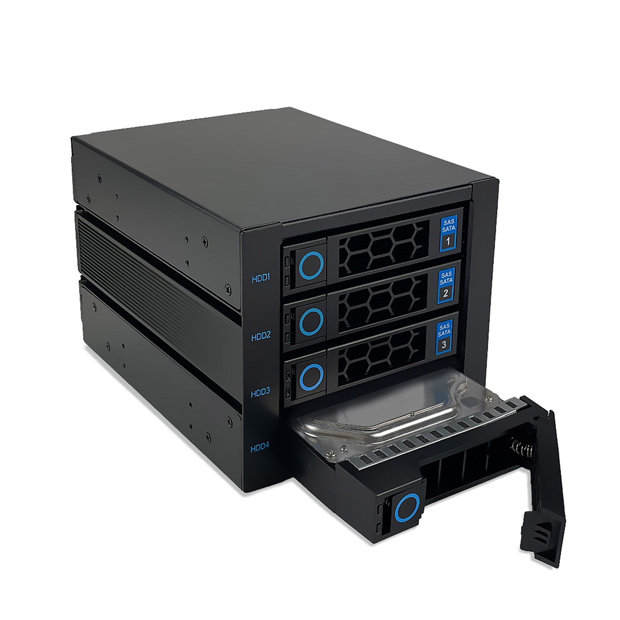 FANTEC WR-C3141-12G - Fond de panier pour 4 disques durs/SSD 3,5/2,5" - Boîtier - 3,5"