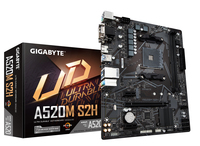 Gigabyte A520M S2H 1.0, AM4, carte mère Micro ATX