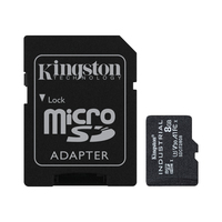 Kingston Industrial 8GB MicroSDHC UHS-I V30 Minneskort Klass 10