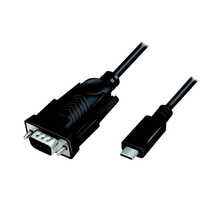 Câble LogiLink AU0051A USB-C vers VGA 1,2 m