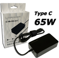LC-NB-PRO-65-C : Adaptateur universel USB-C pour ordinateur portable 65 W