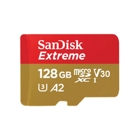 SanDisk Extreme 128 GB MicroSDXC-kort - SDSQXAA-128G-GN6MA